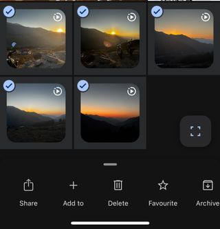 Delete photos from Google
Photos after exporting